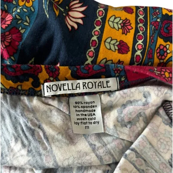 Novella Royale Multicolor Maxi Dress Medium - Picture 5 of 5